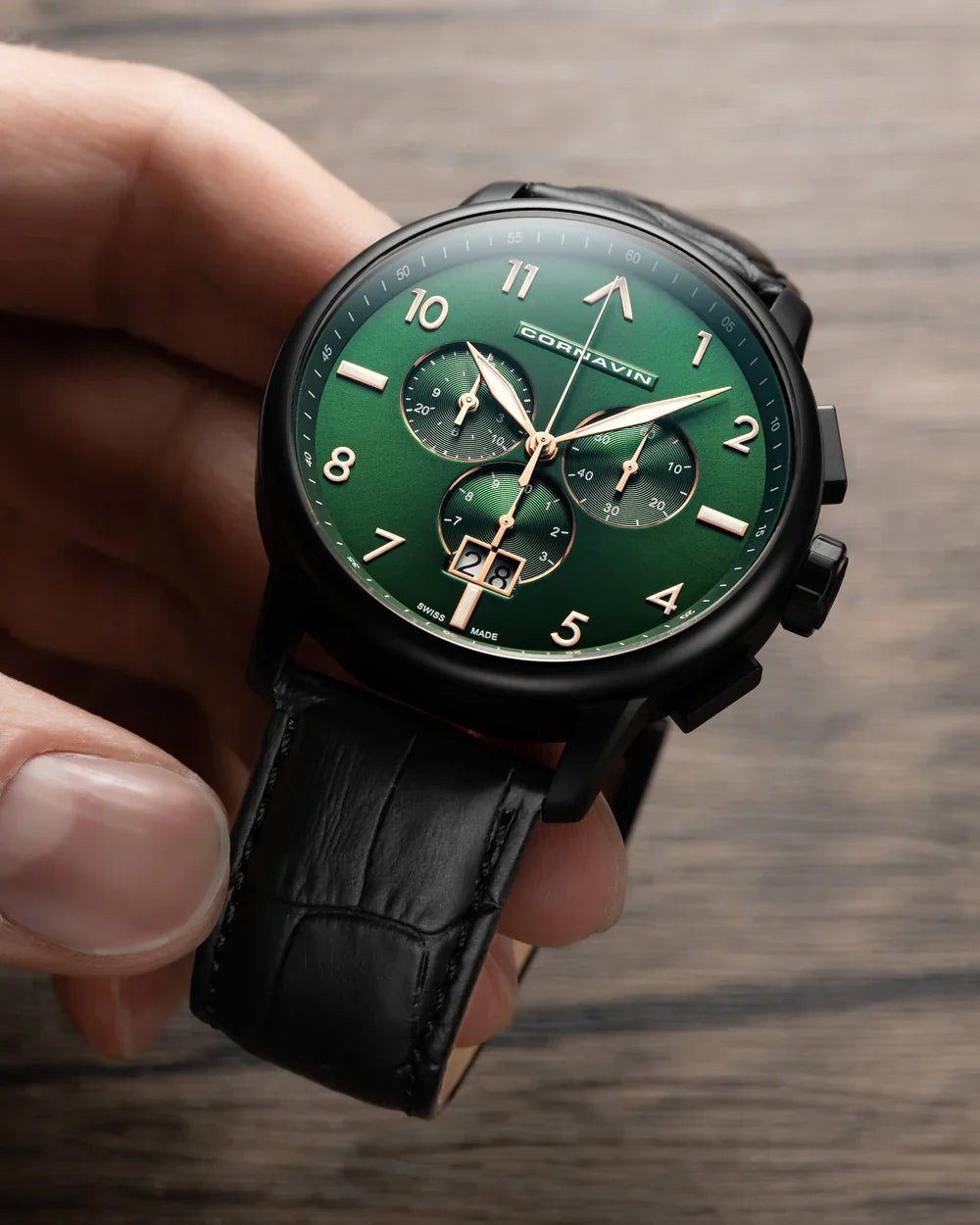 Cornavin Herrenuhr Big Date Chronograph CO.BD.14.L