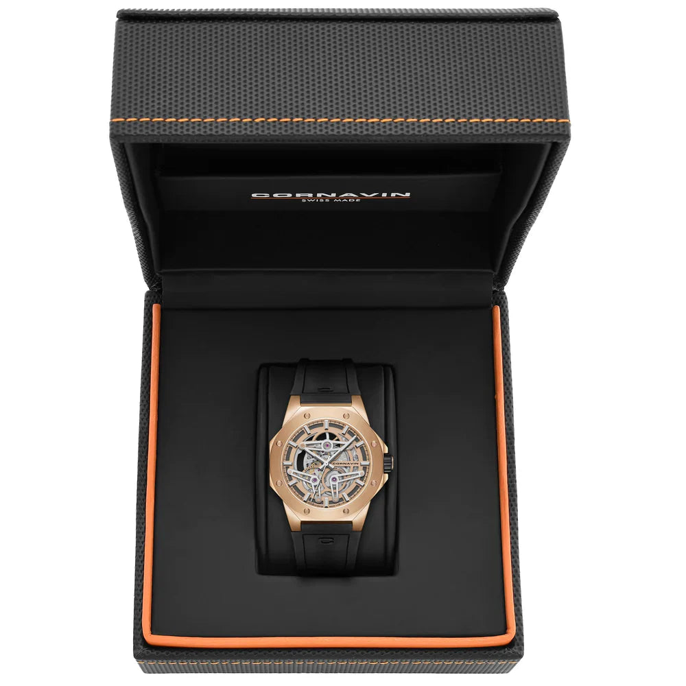 Cornavin Herrenuhr Downtown Skeleton Automatic Limited Edition CO-SK.05.R