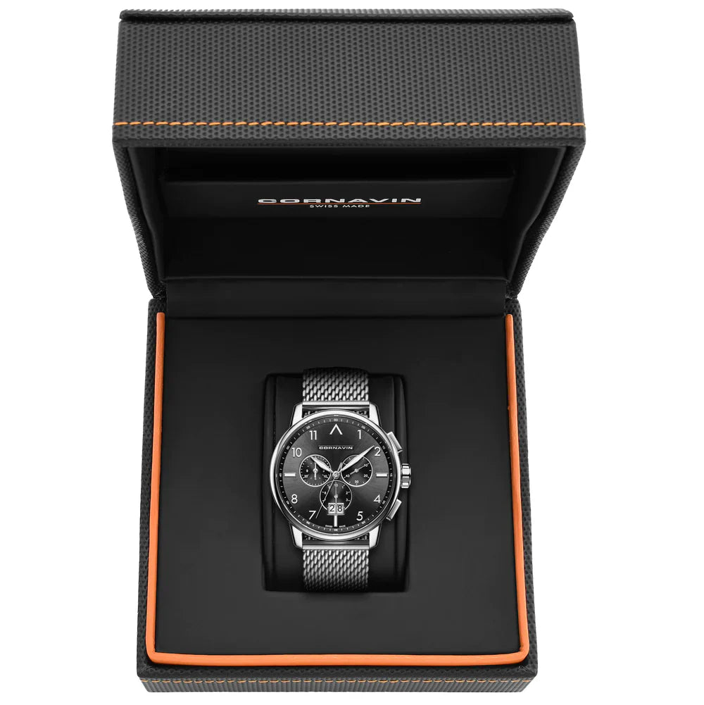 Cornavin Herrenuhr Big Date Chronograph CO.BD.01.B