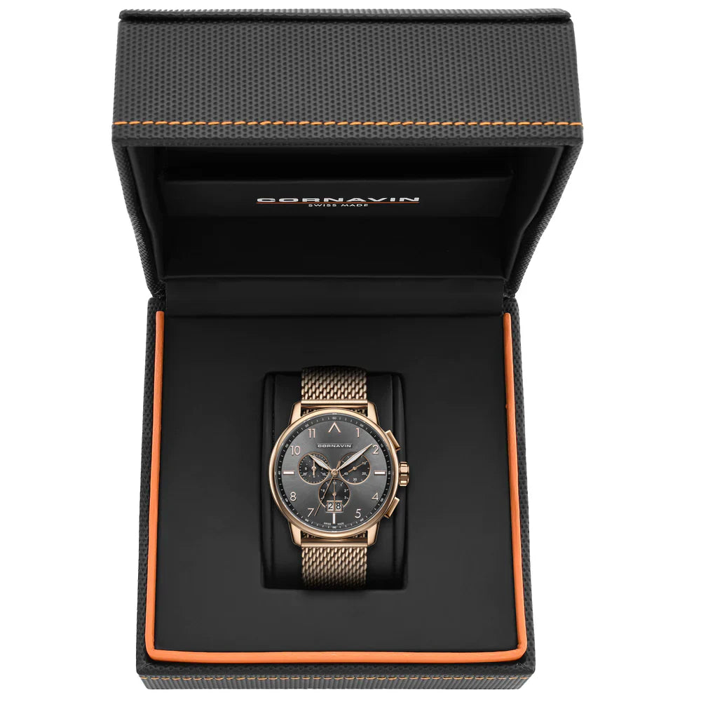 Cornavin Herrenuhr Big Date Chronograph CO.BD.08.B