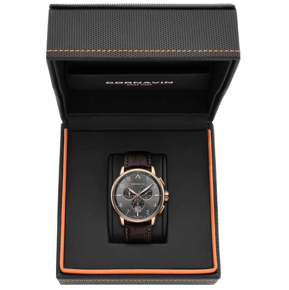 Cornavin Herrenuhr Big Date Chronograph CO.BD.08.L