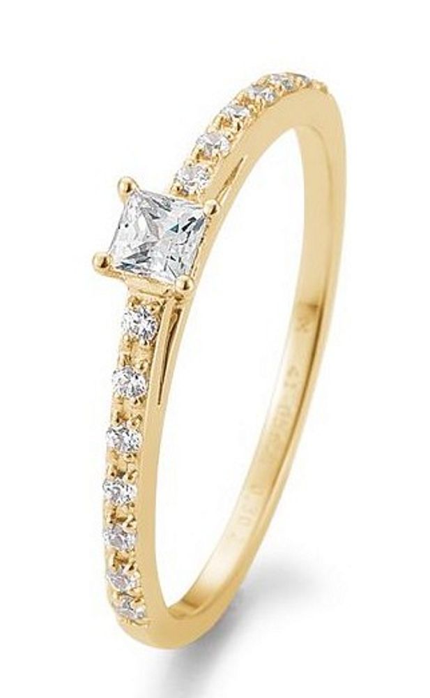 Verlobungsring Gelbgold 41-056710G