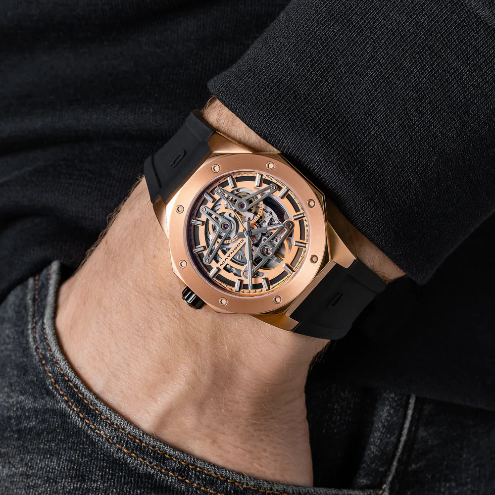 Cornavin Herrenuhr Downtown Skeleton Automatic Limited Edition CO-SK.05.R